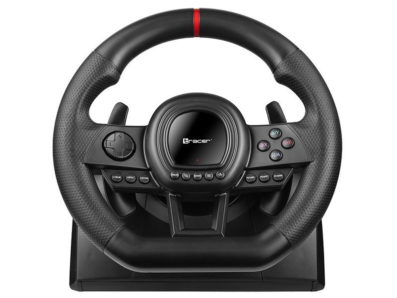 Ігрове кермо Tracer SimRacer 6in1 з педалями та коробкою передач для ПК, PS4, PS3, Xbox TRAJOY47345 фото